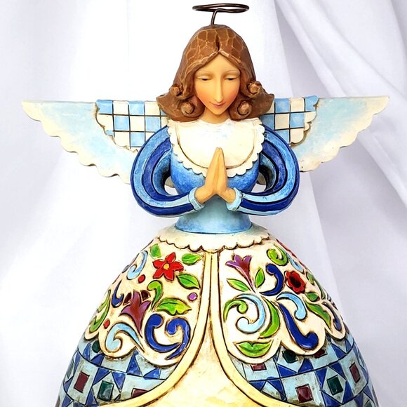 Jim Shore “The Last Supper” ANGEL "Do This In Remembrance Of Me" 10 inch Tall - Picture 4 of 11